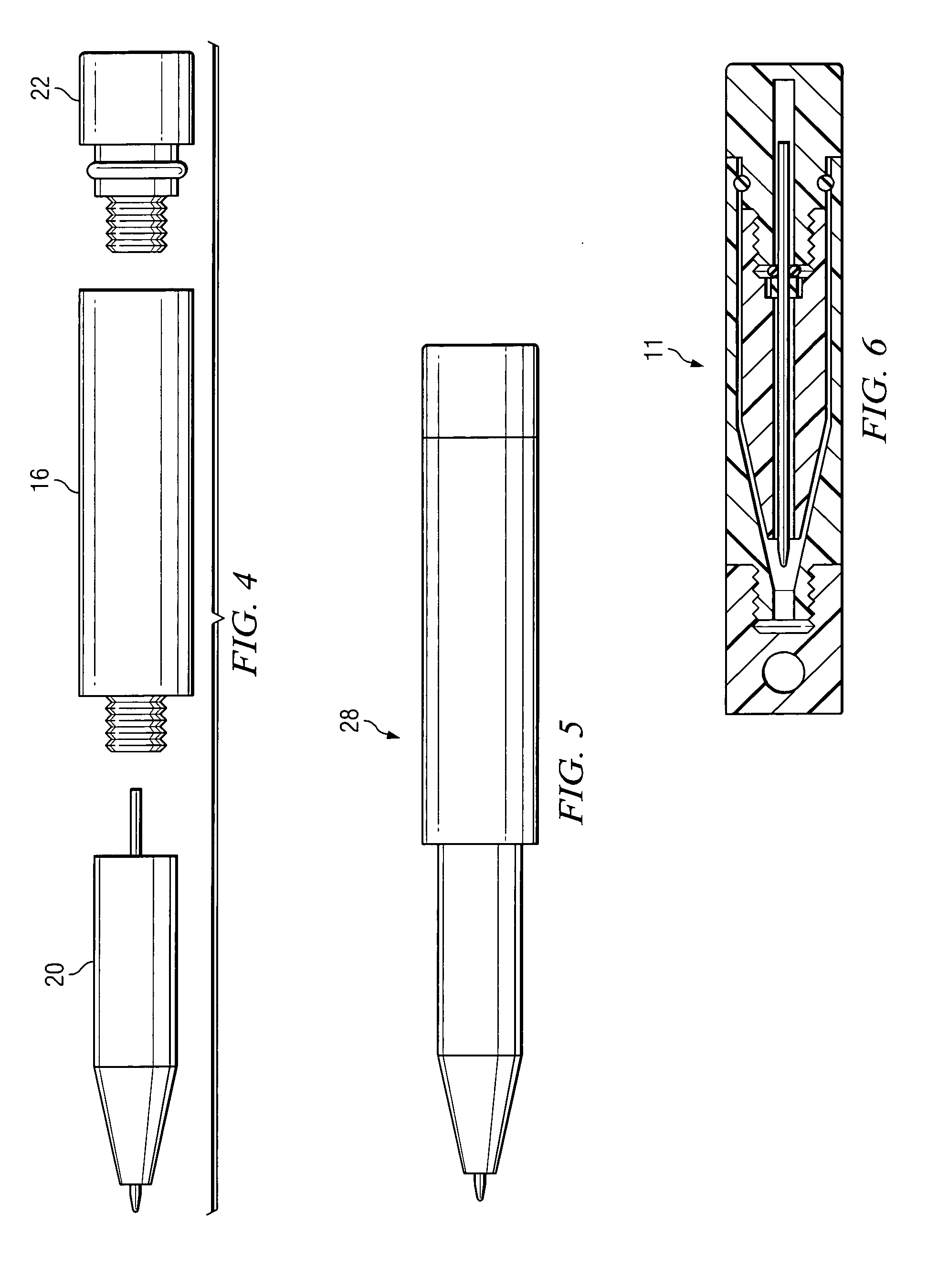 Convertible multi-use writing instrument