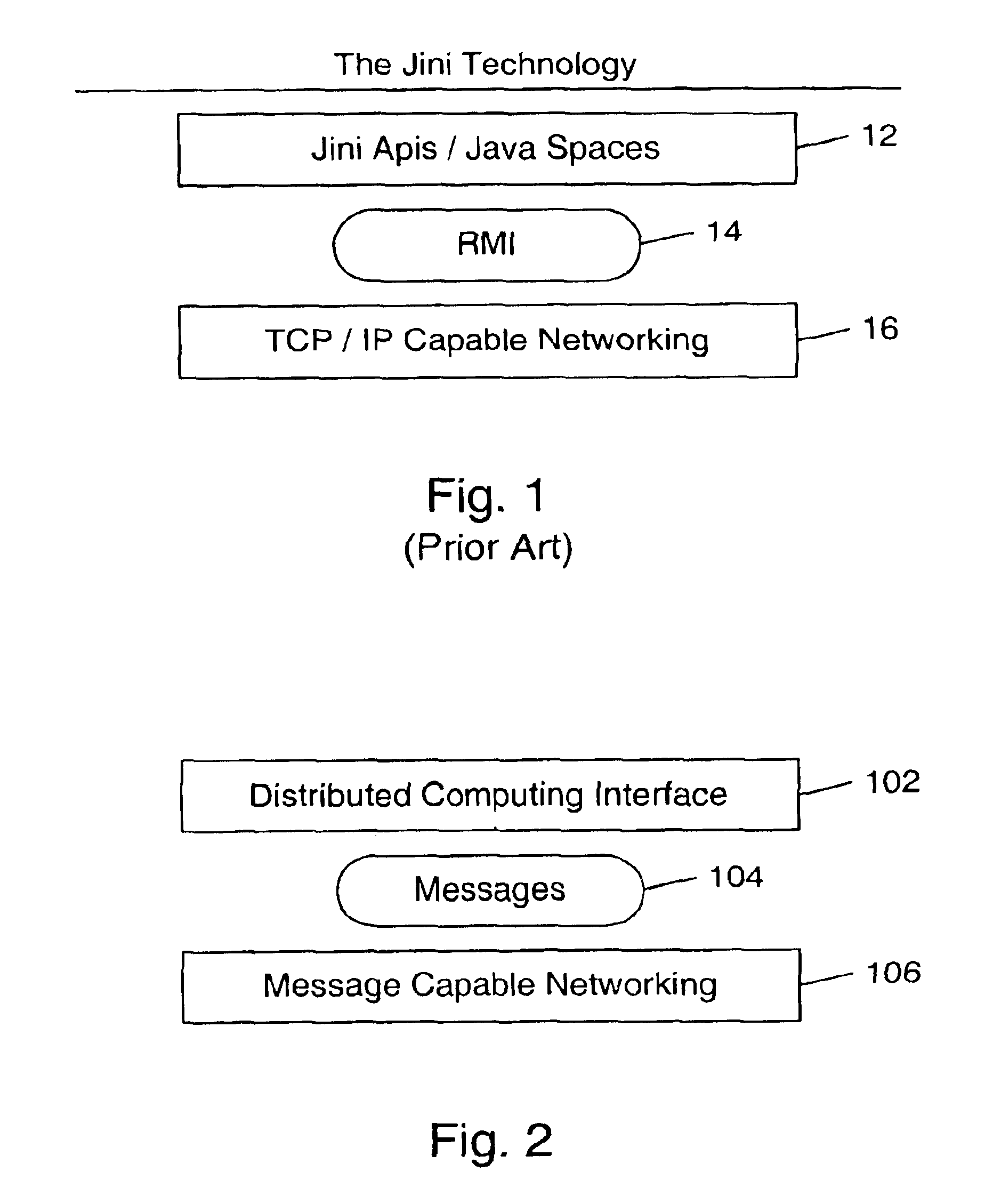 Message-based leasing of resources in a distributed computing environment