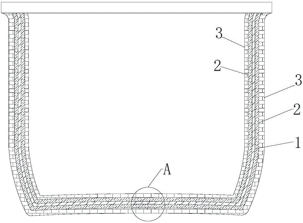 Production process of casting iron coating-free stainless liner of electric cooker