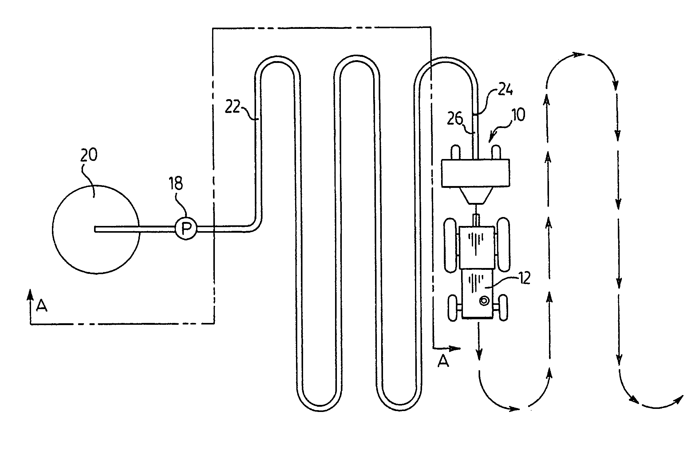 Liquid-solids applicator with valve means to permit cleaning