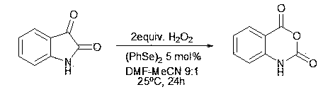 Synthesis method of isatoic anhydride and derivative thereof