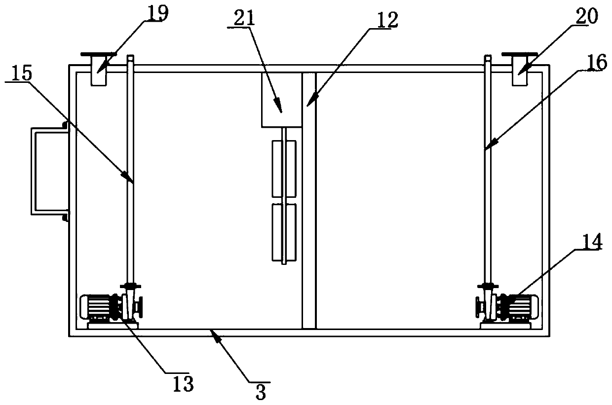 Sprinkling irrigation device used for brassica oleracea L.var.italic planch. plantation