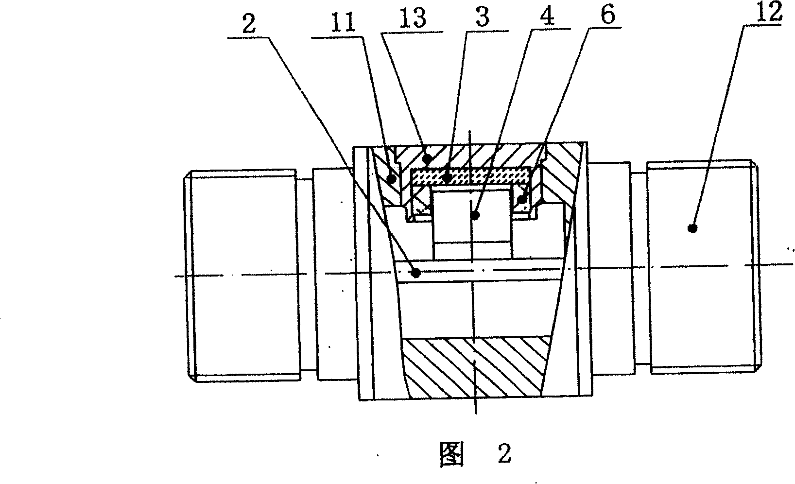 Lightning protection coaxial connector