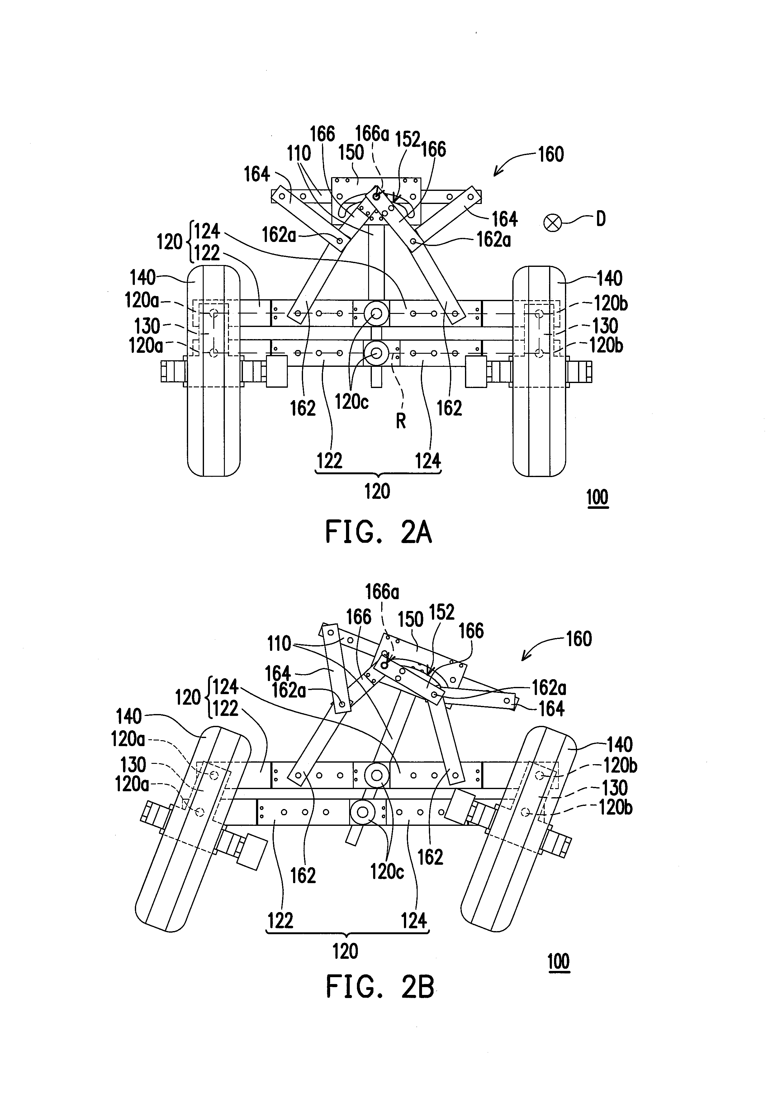 Three-wheeled motor vehicle with high safety