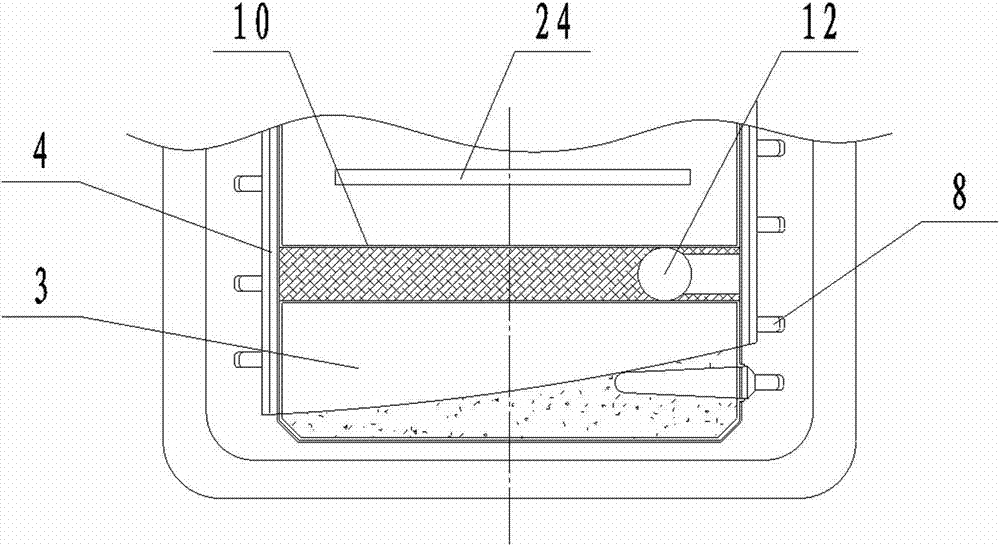 Multi-continuous-electrode electrolytic tank for preparation of high-performance aluminum material