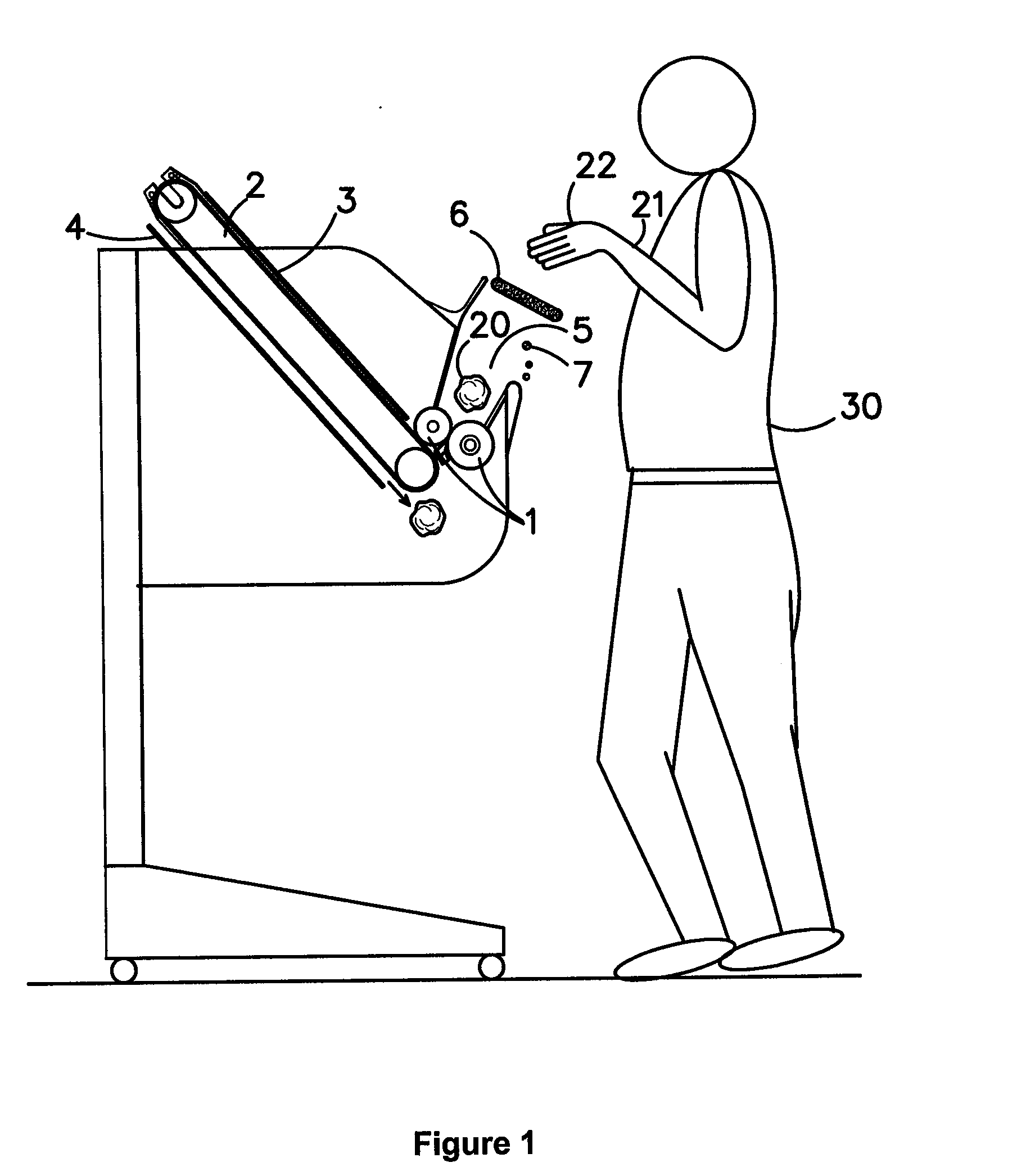 Moulder safety guard