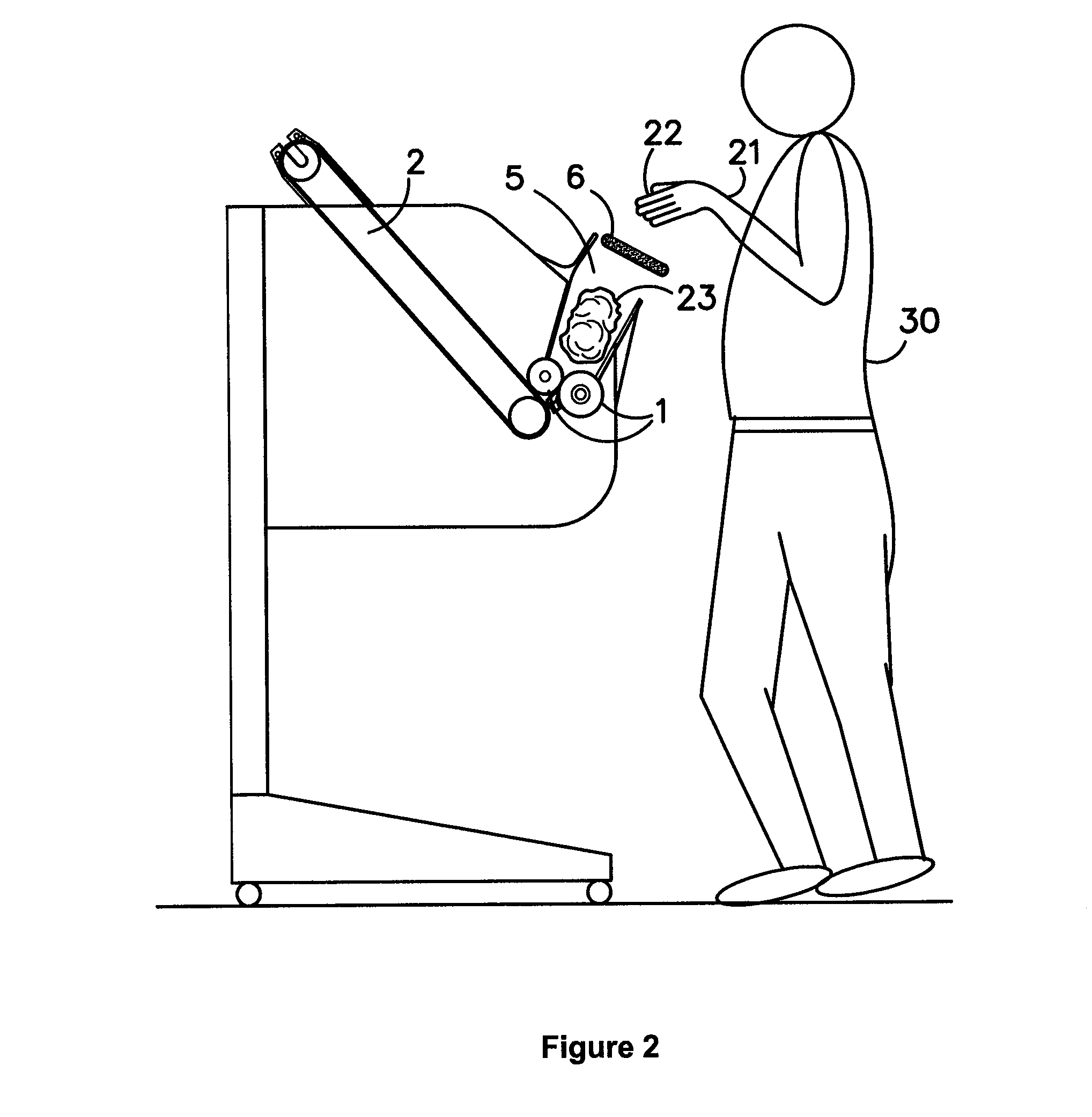 Moulder safety guard