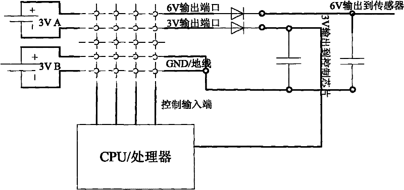 Battery voltage equalization output optimization system in wireless sensor network node power management