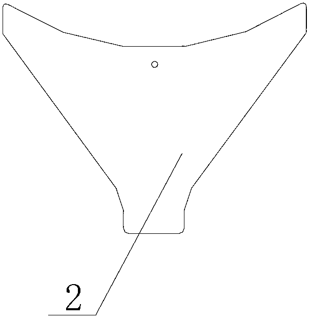 Bottom discharge system and tank container