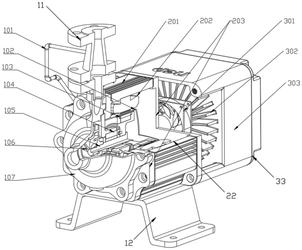 Intelligent permanent magnet zero-leakage pump