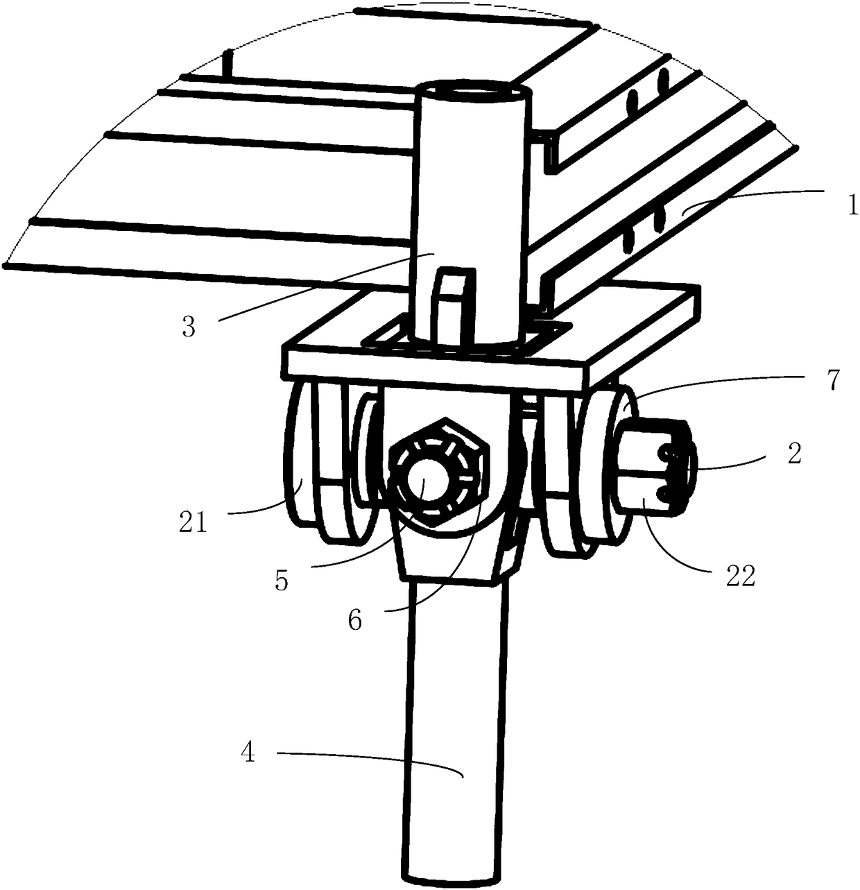 Bidirectional Junction Connection Mechanism of Suspended Capacitor Device