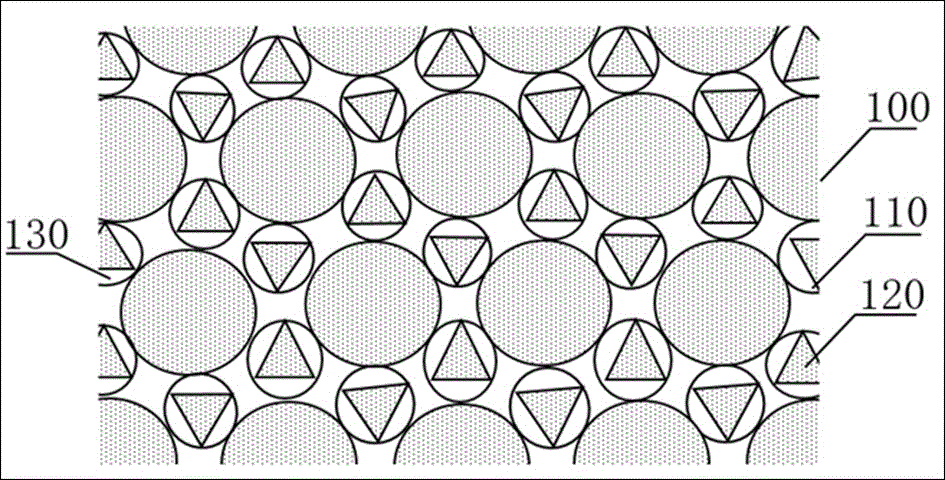 Preparation method of micro lens nanopore hybrid array structure