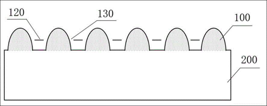 Preparation method of micro lens nanopore hybrid array structure