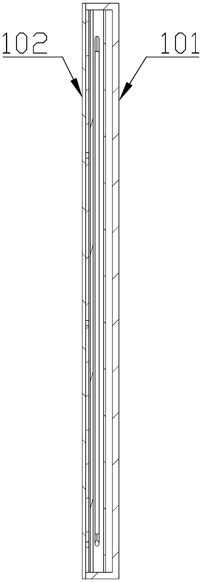 Anti-thermal-radiation fireproof door