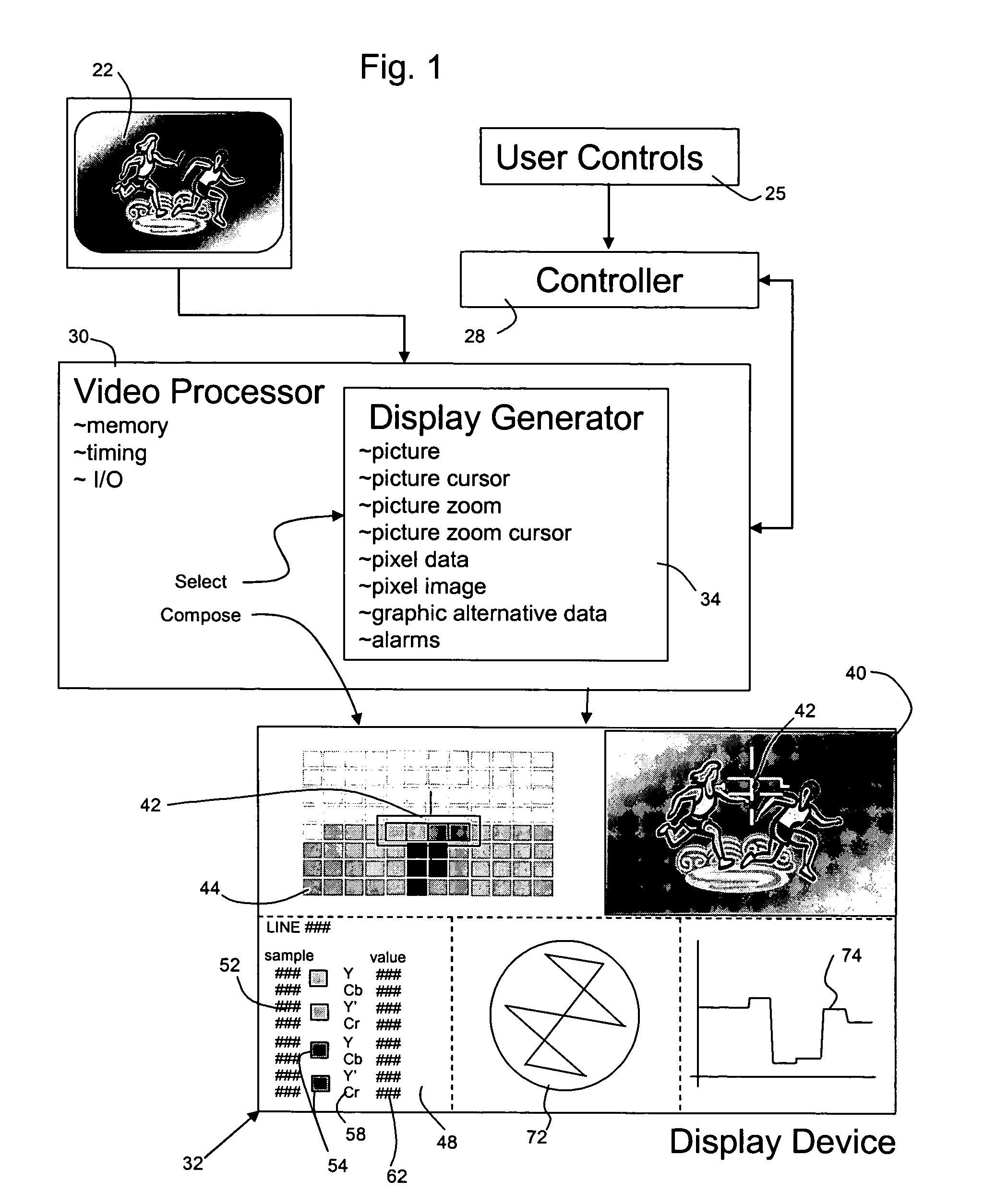 Method and apparatus for analysis of digital video images