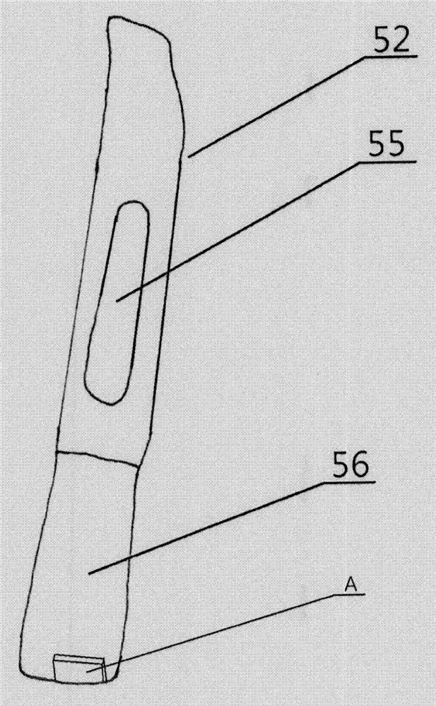 Novel back-locking-free interior door lock