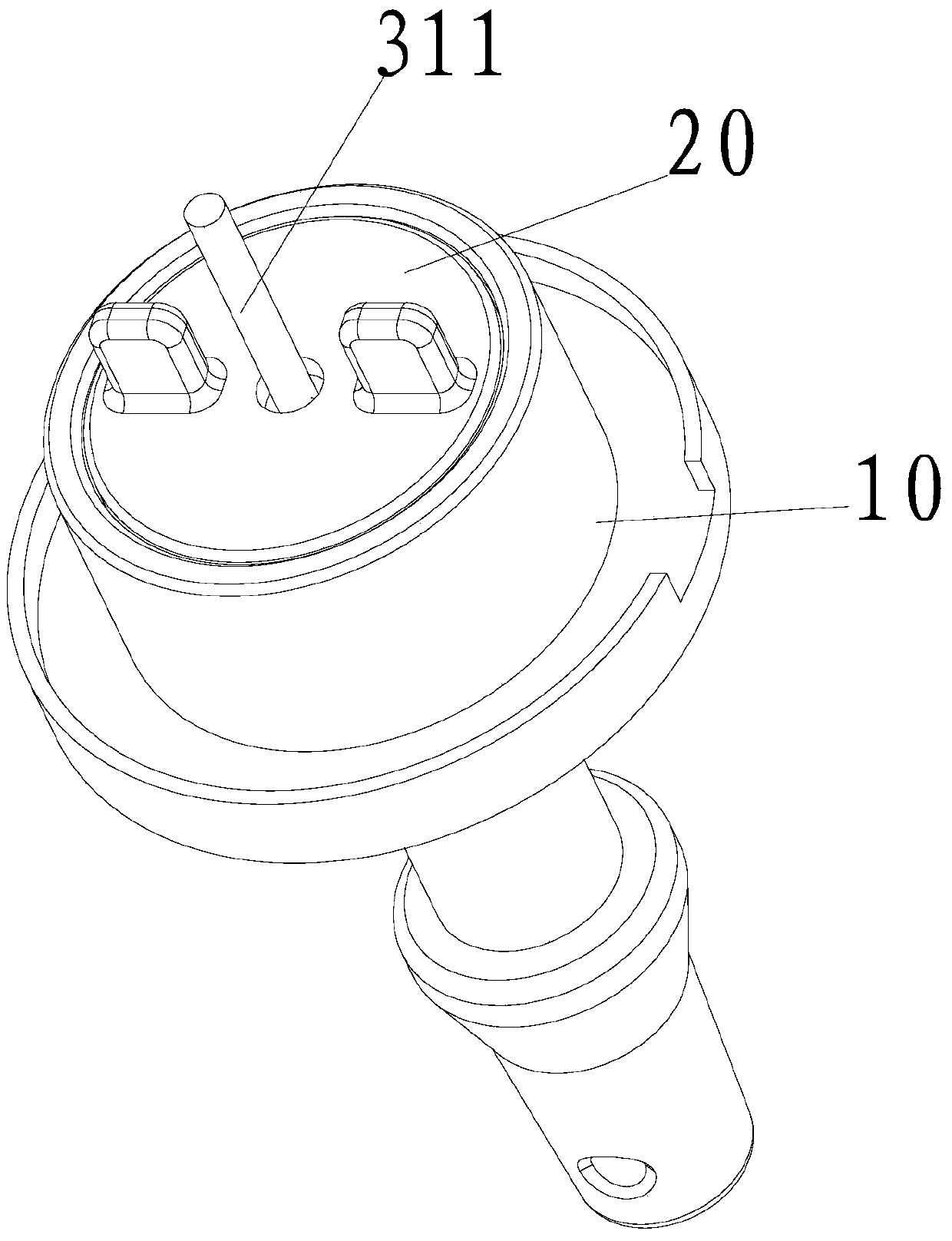 Pressure sensor for pressure cooker and pressure cooker