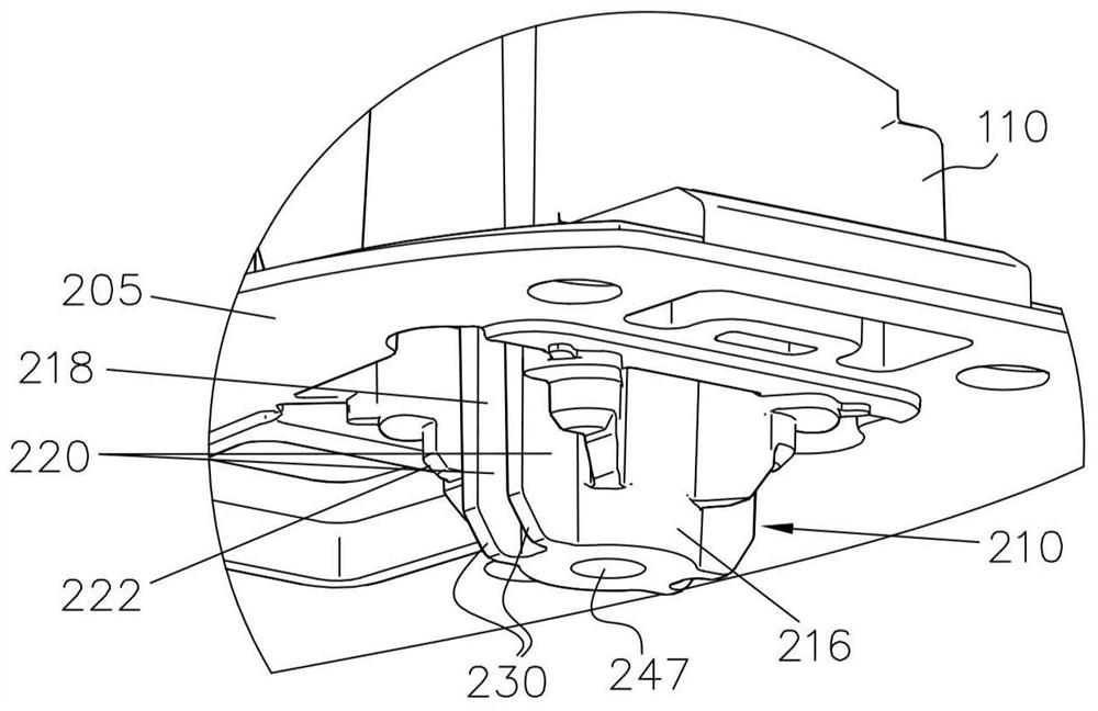 Fixing device and mounting assembly comprising said fixing device