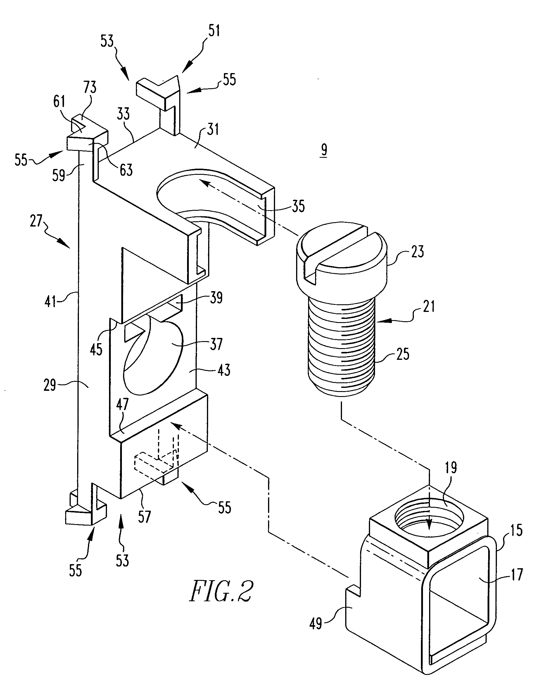 Dual function terminal assembly and electric power apparatus incorporating the same