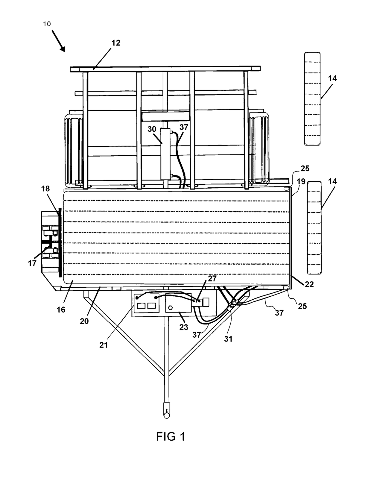 Hay bale shredder for feeding livestock