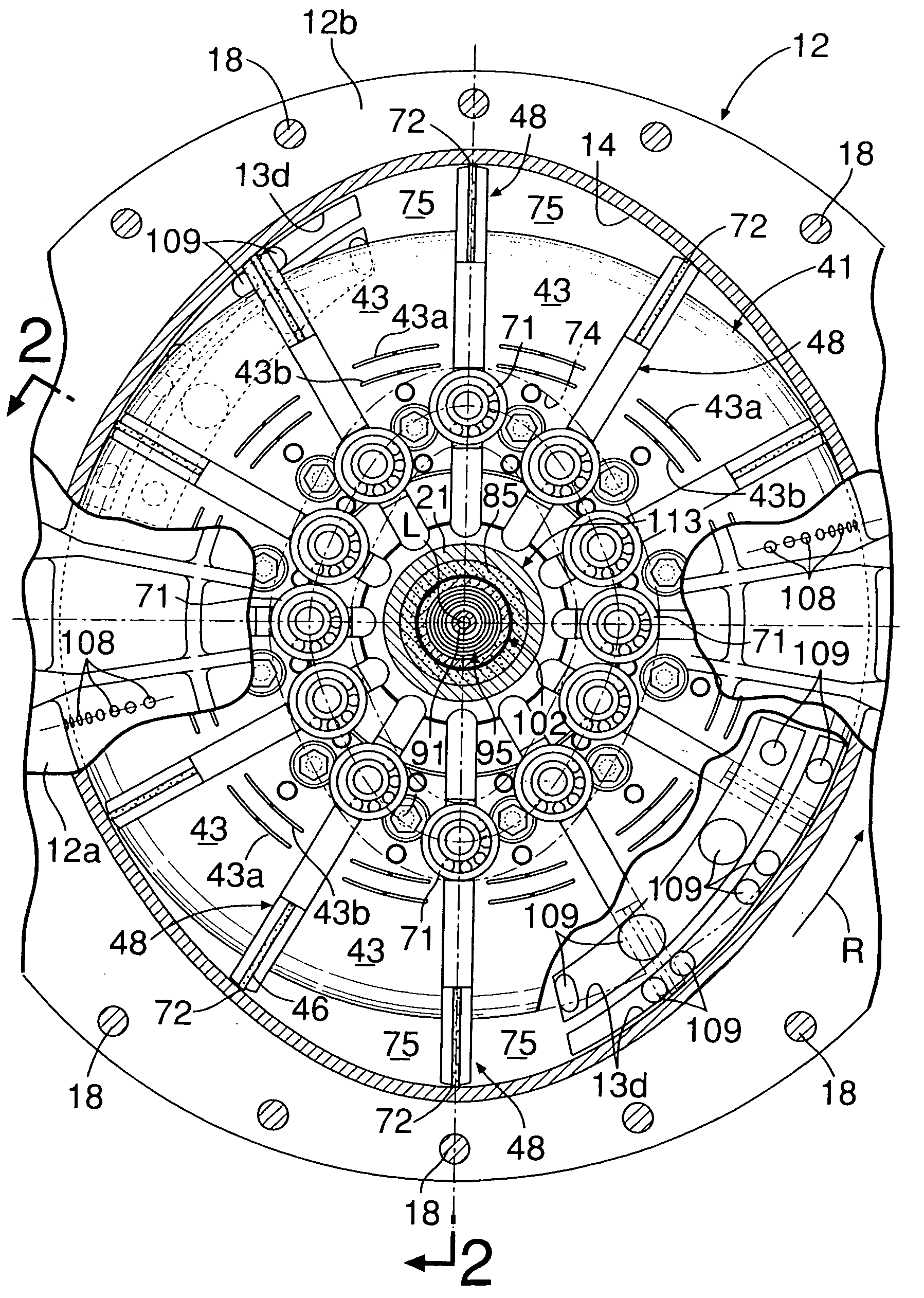 Rotary fluid machine