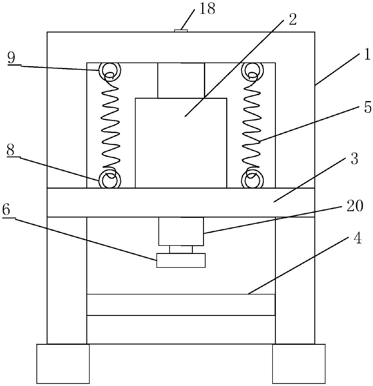 Multifunctional simple type bearing disassembling device