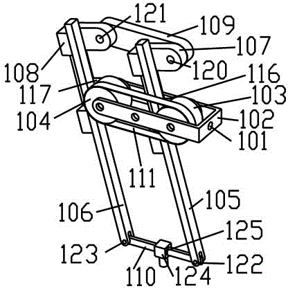 Belt-driven three-dimensional translational and one-dimensional rotational spatial four-degree-of-freedom manipulator