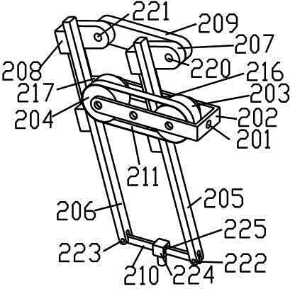 Belt-driven three-dimensional translational and one-dimensional rotational spatial four-degree-of-freedom manipulator