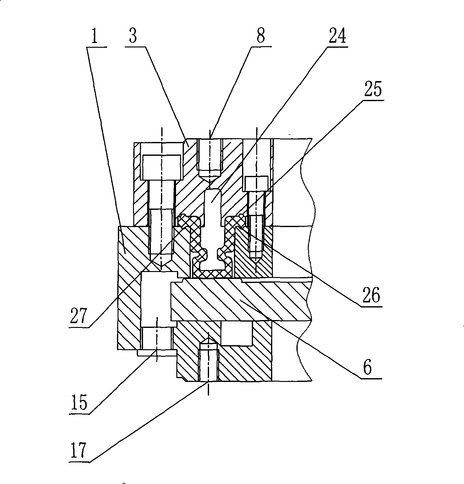 Gasproof damper valve