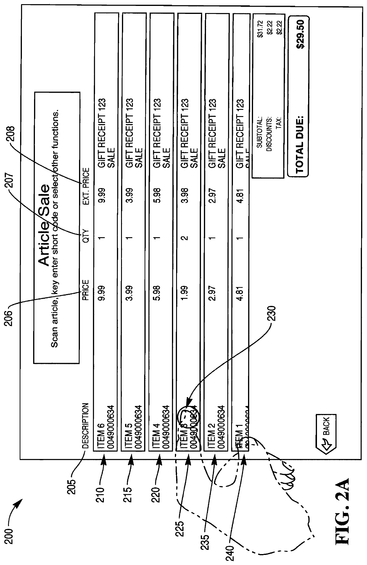 System, method and apparatus for implementing an improved user interface on a terminal