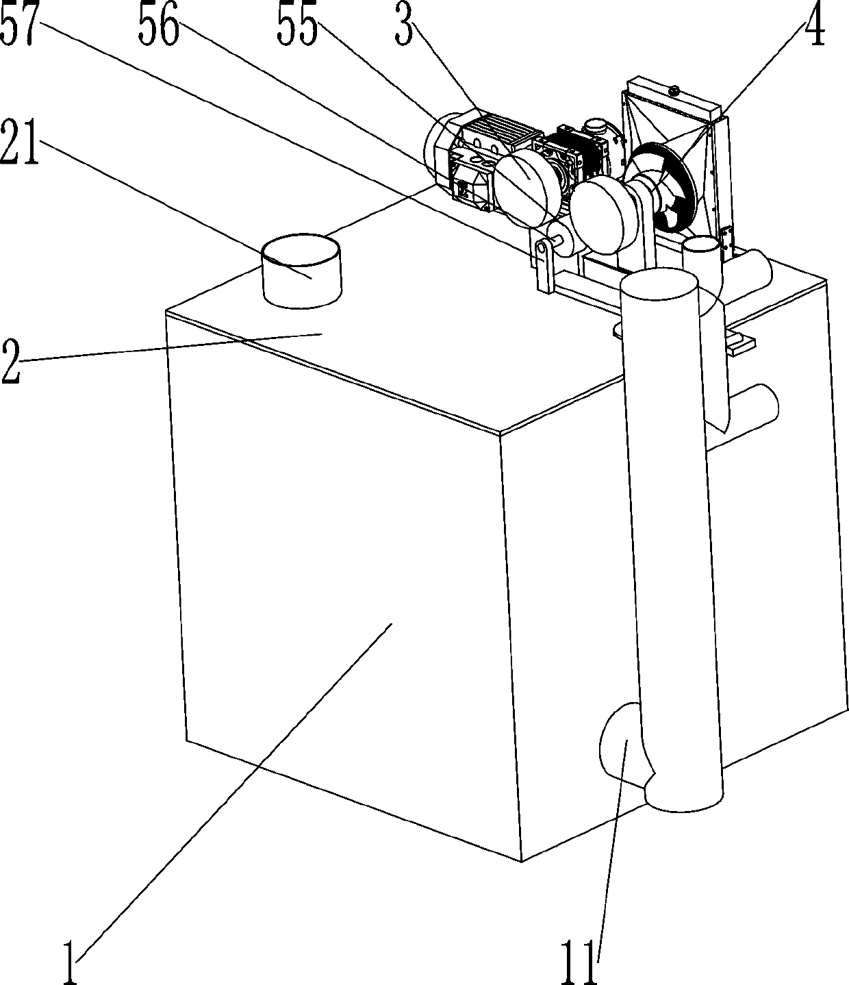 A kind of electric machine tool coolant temperature automatic adjustment device