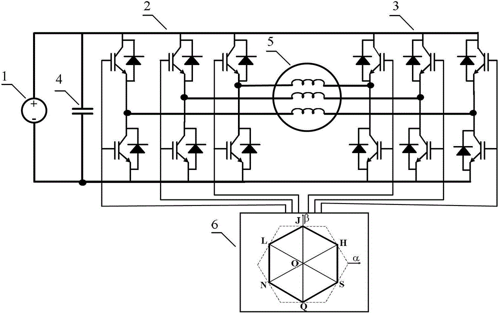 Single-supply open-coil winding permanent magnet synchronous motor driving system for electric vehicles