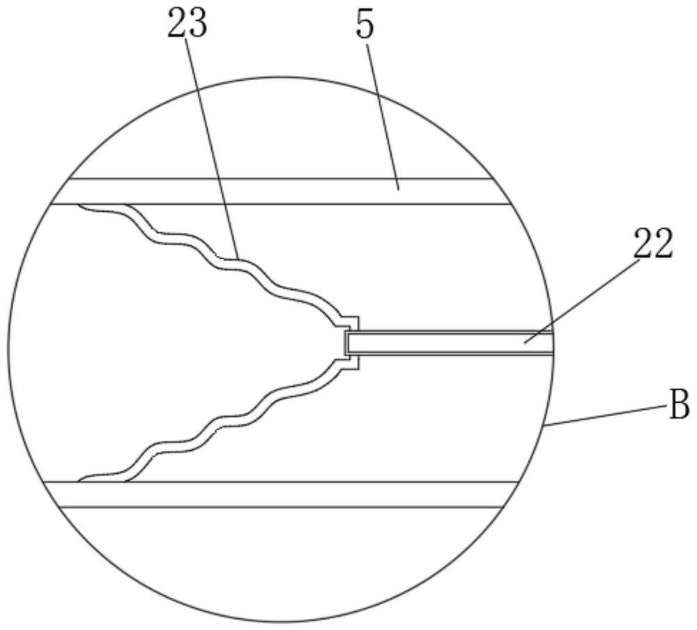 Chemical rectifying kettle and rectifying tower connecting device