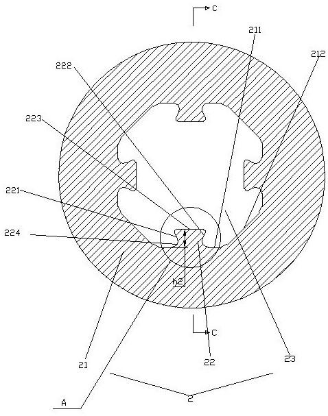 A multifunctional rod cold drawing die set and cold drawing method