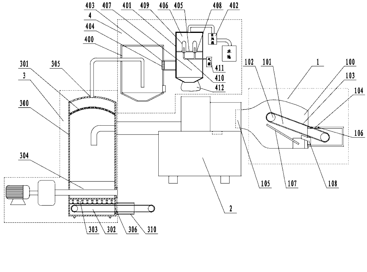 Waste plastic recycling system