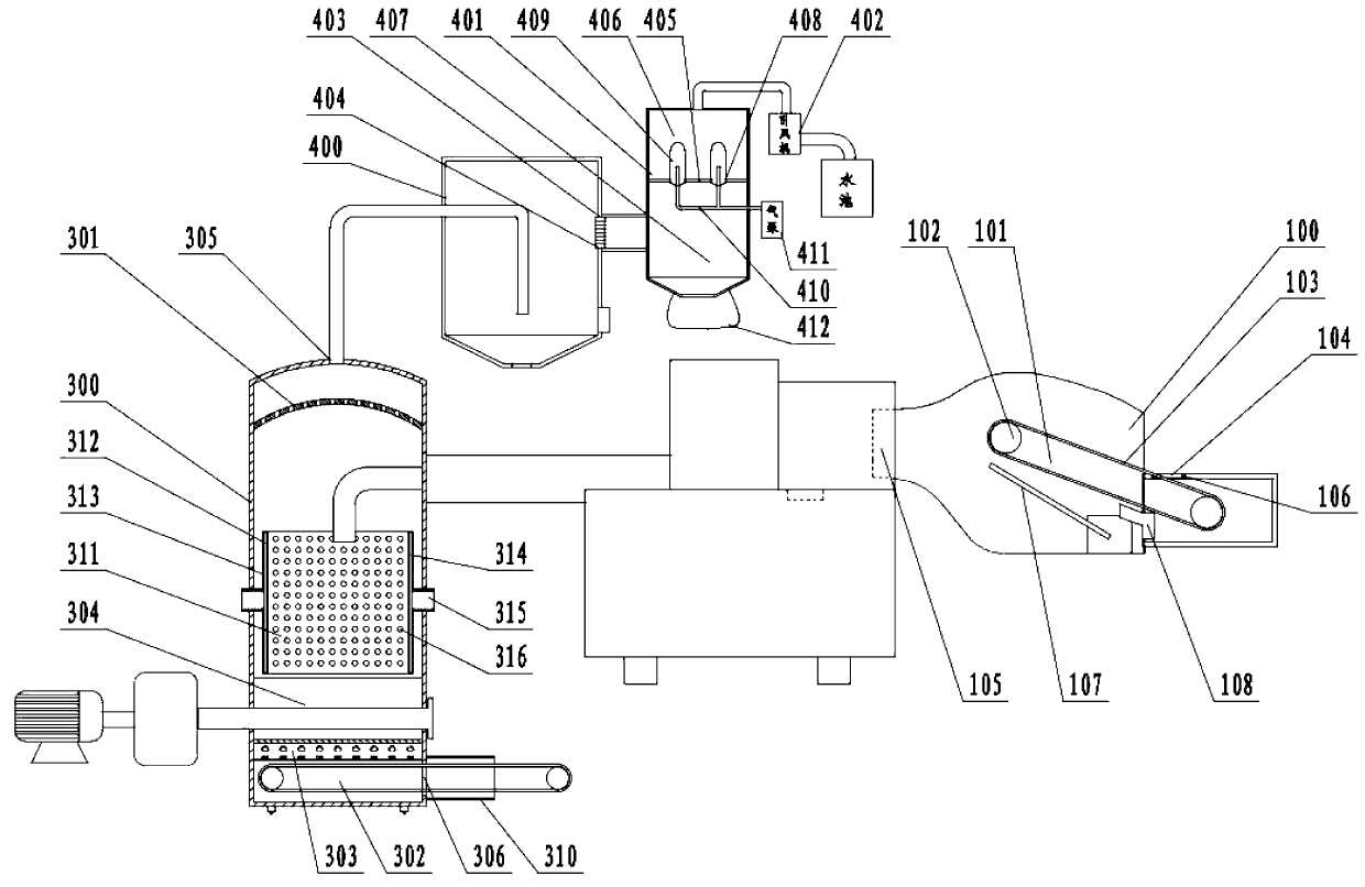 Waste plastic recycling system