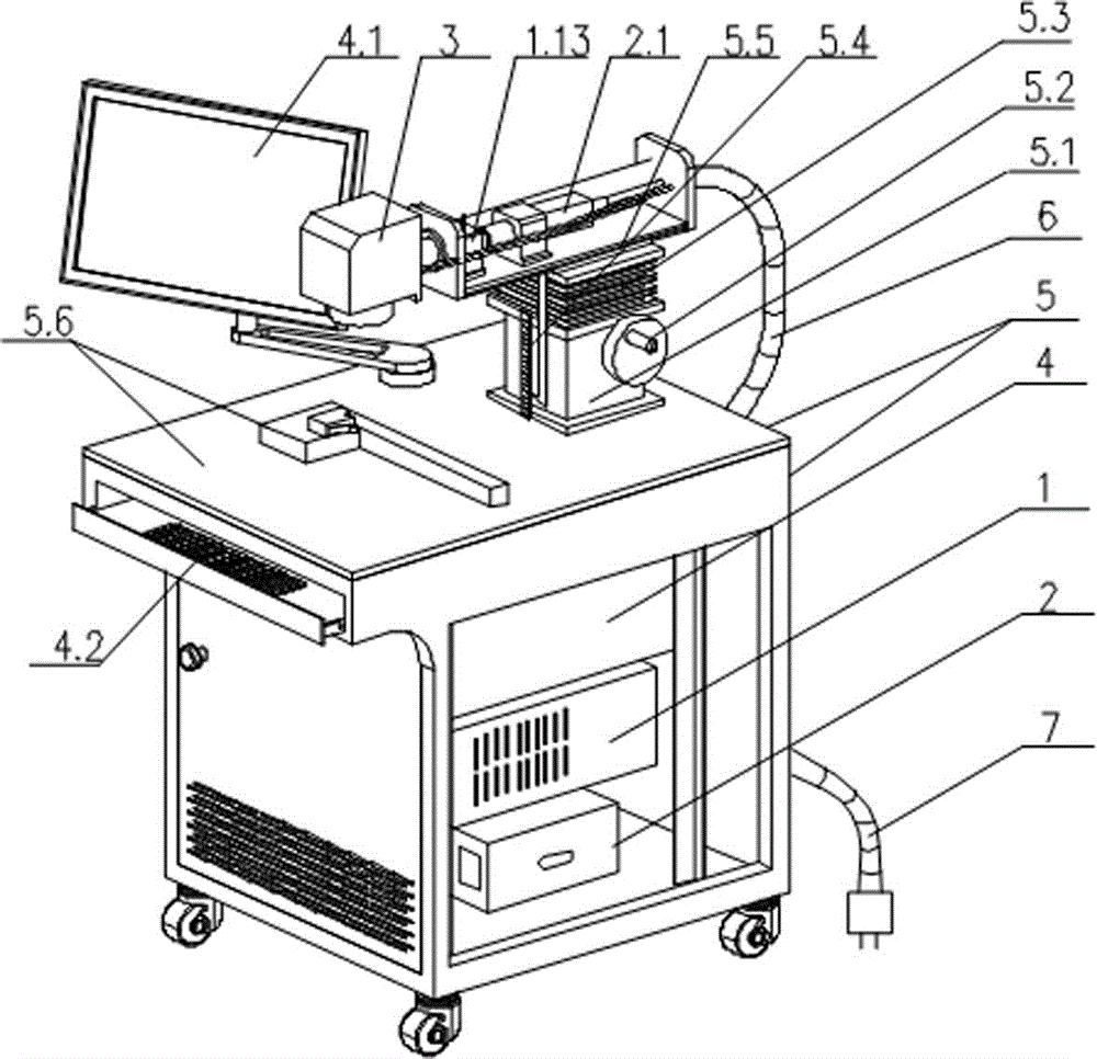 Following management system for laser marking and product quality assurance based on network communication