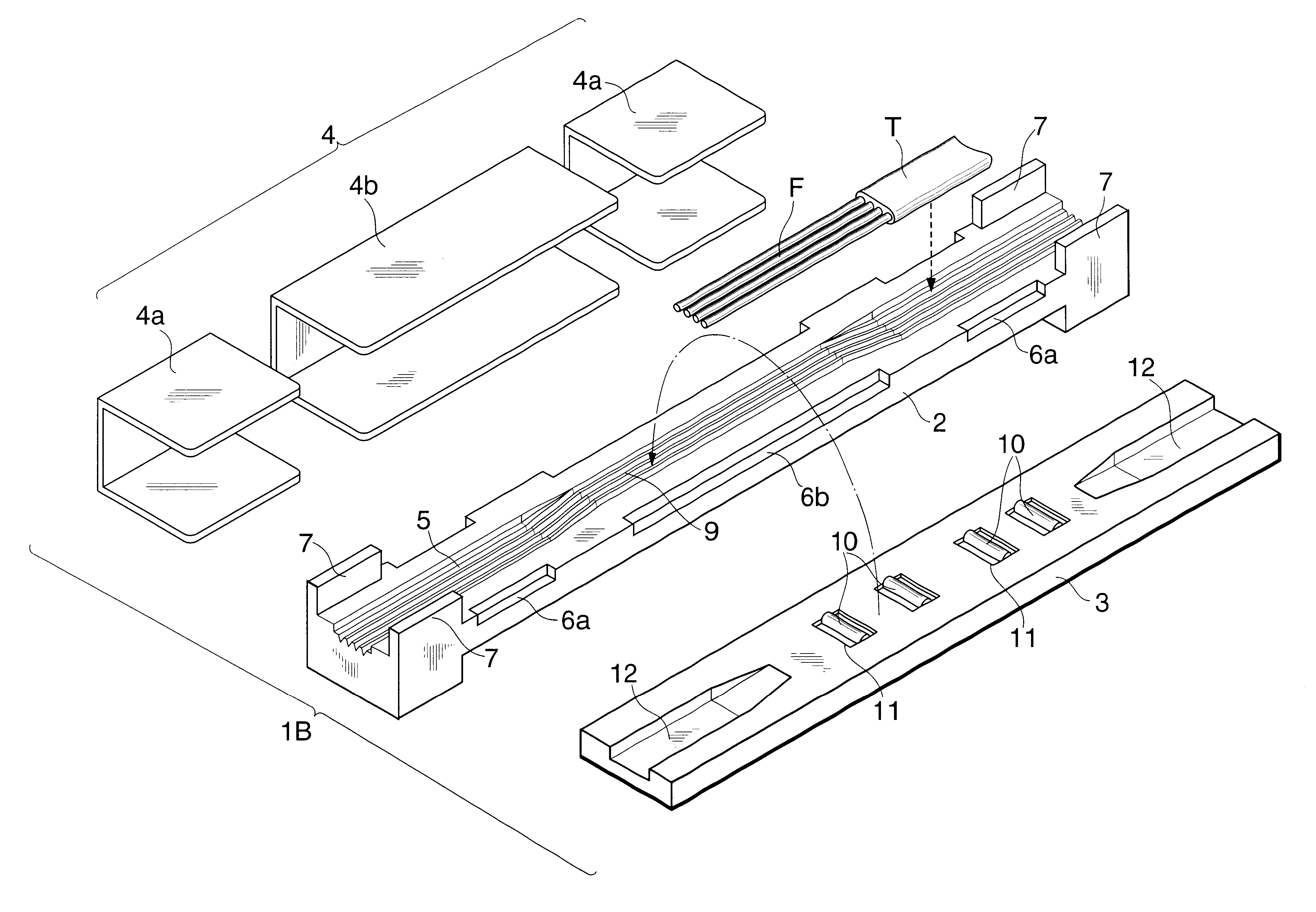 Optical fiber holder