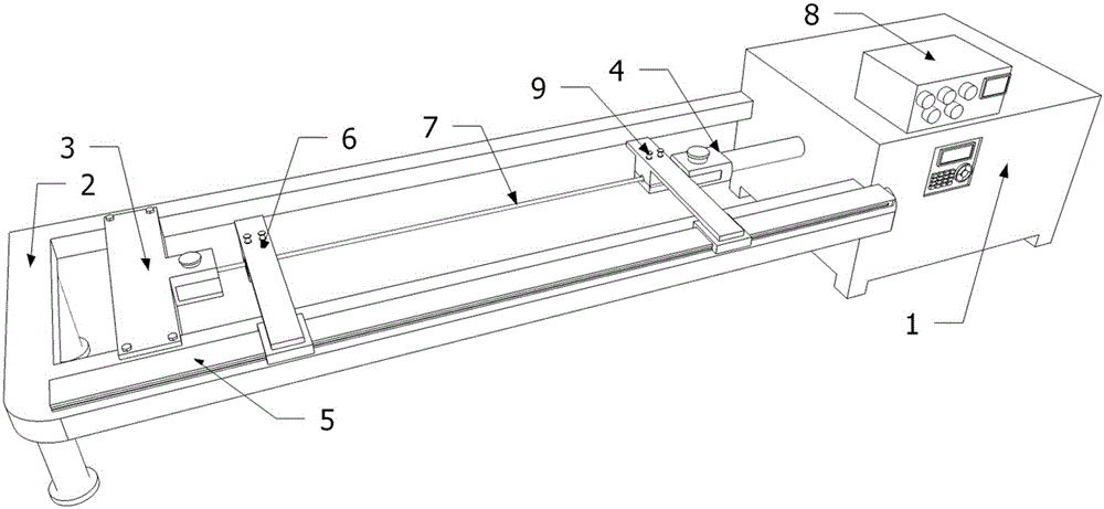 Device for testing comprehensive performance of round wire concentric lay overhead electrical stranded conductor