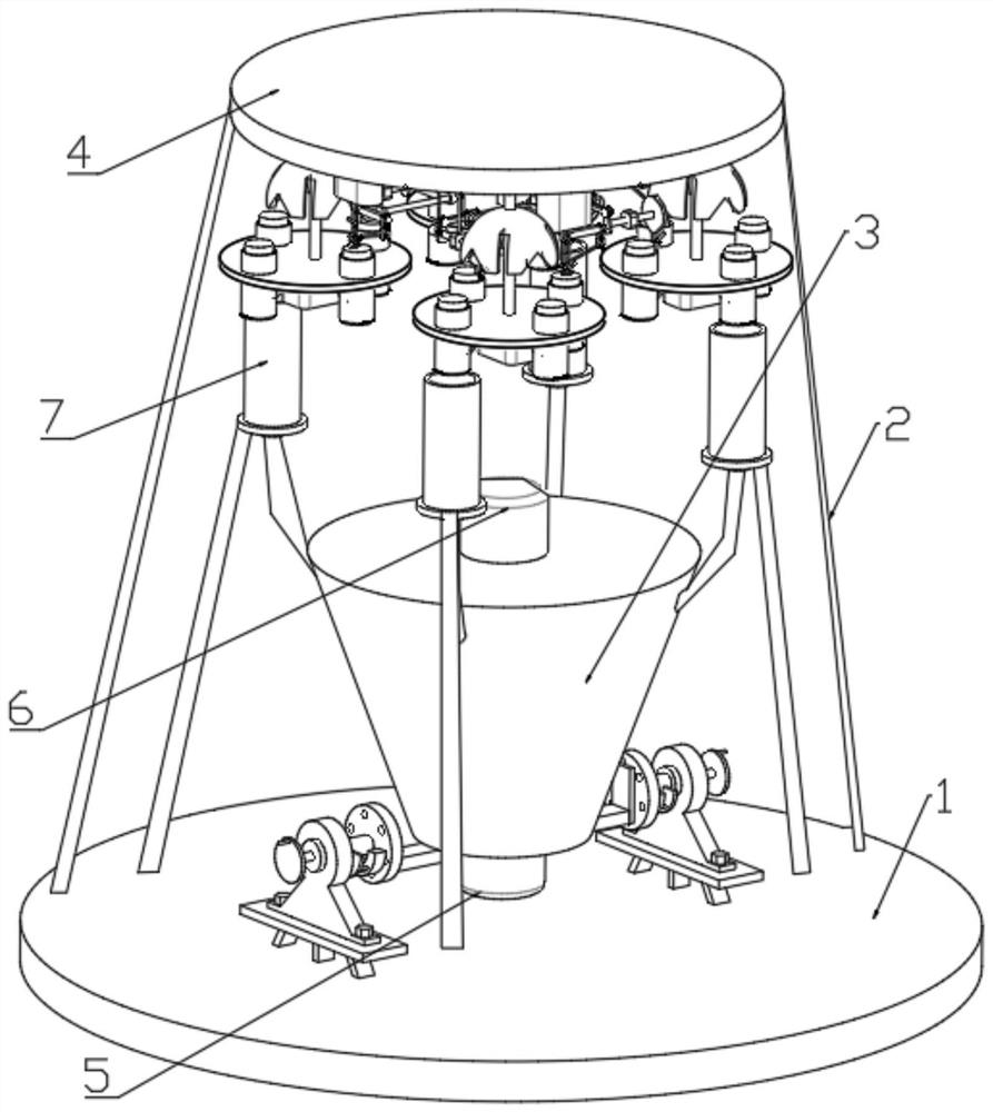 Pharmaceutical mixing machine with automatic feeding mechanism