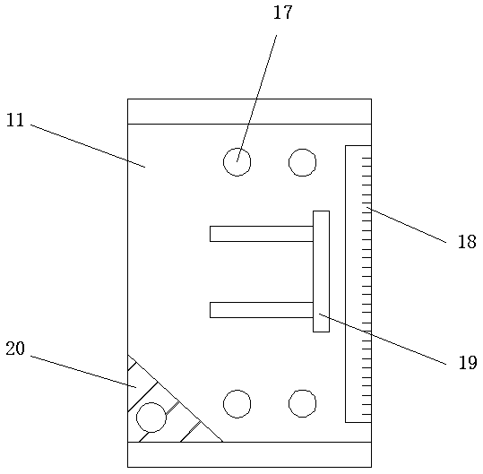 Glue pouring facility for household appliance