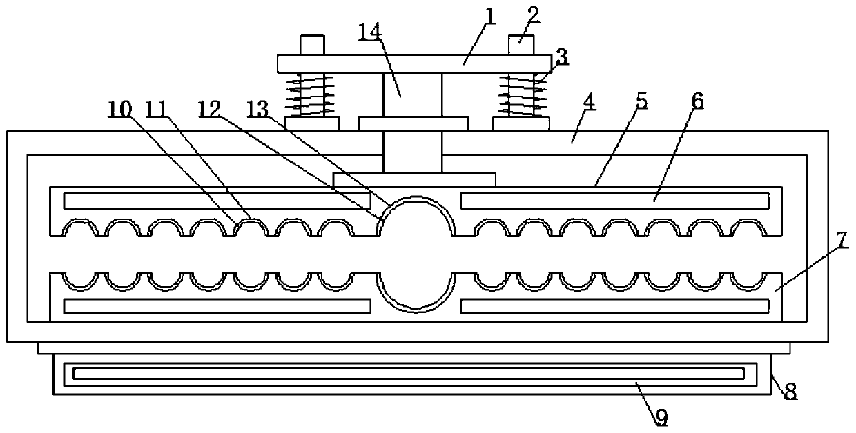 Power cable stripping device