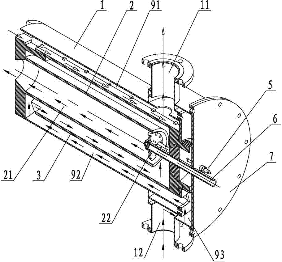 Self-regenerative type burner