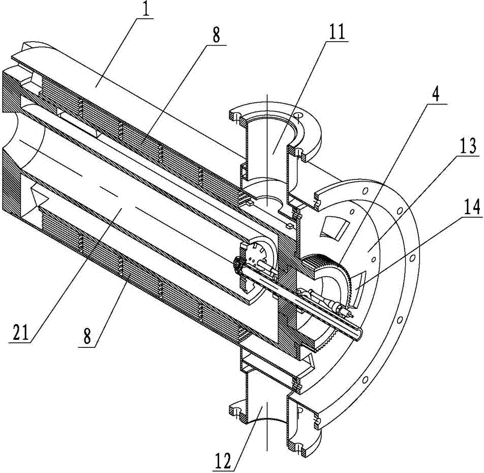 Self-regenerative type burner