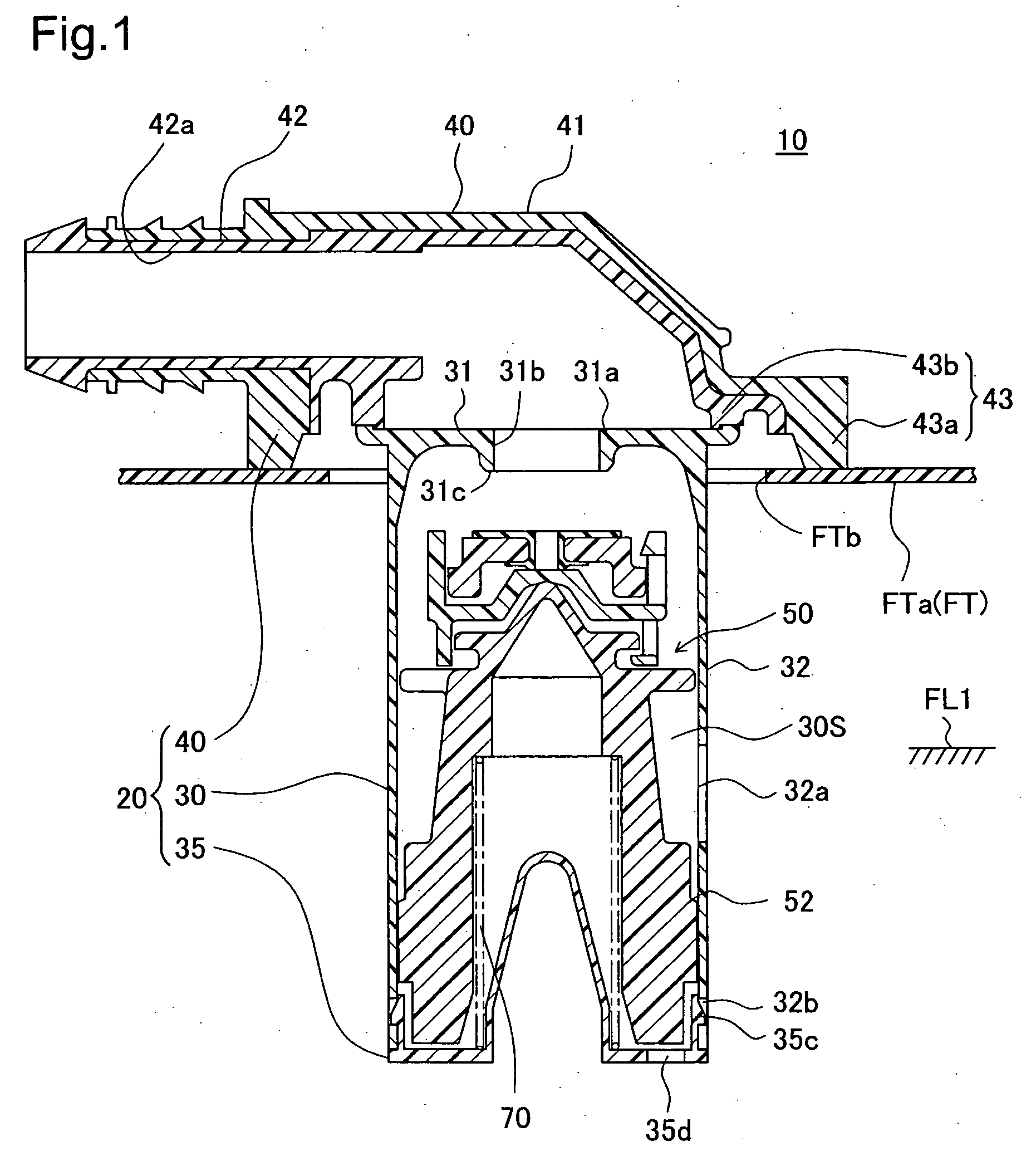 Fuel cut off valve