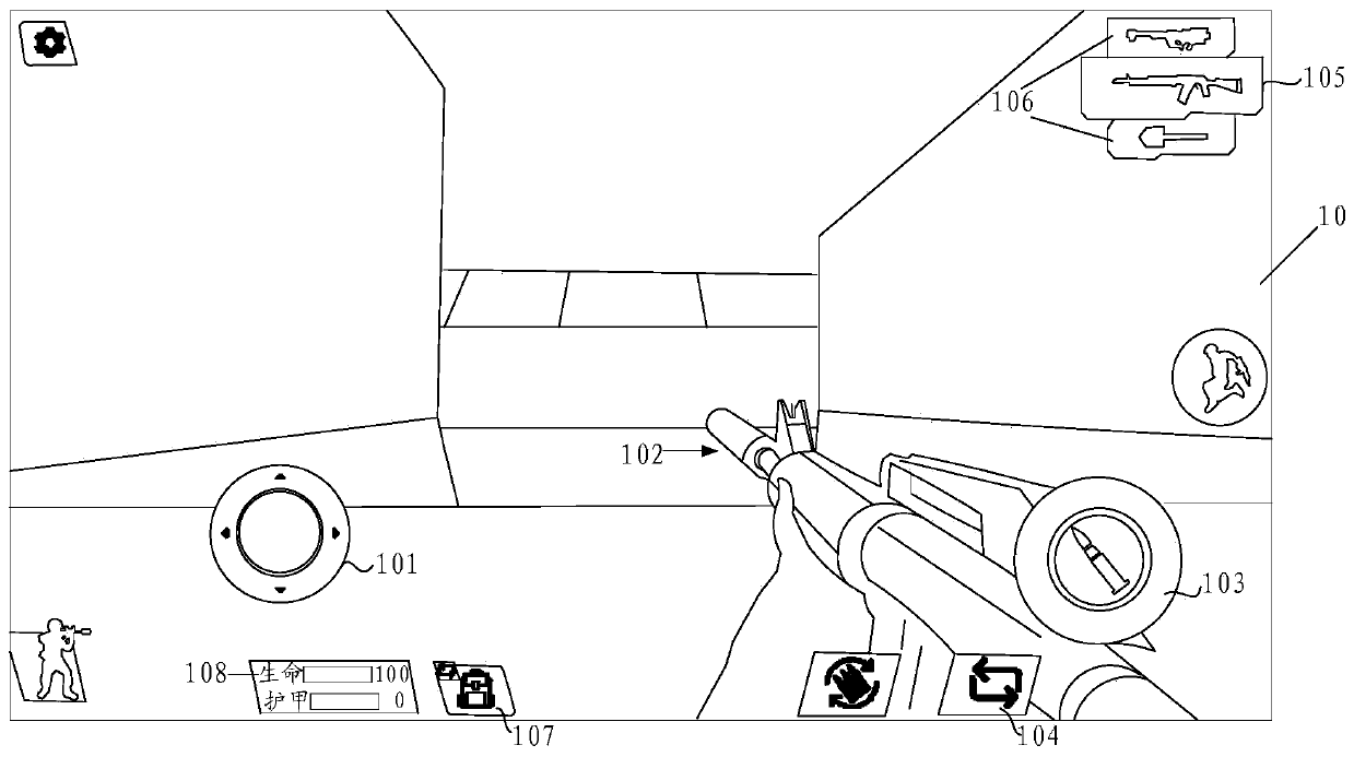 Method and device for controlling virtual object to perform shortcut operation, equipment and medium