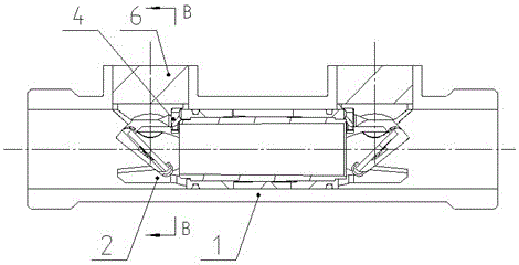 Ultrasonic flowmeter with plugging positioning function