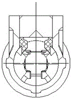 Ultrasonic flowmeter with plugging positioning function