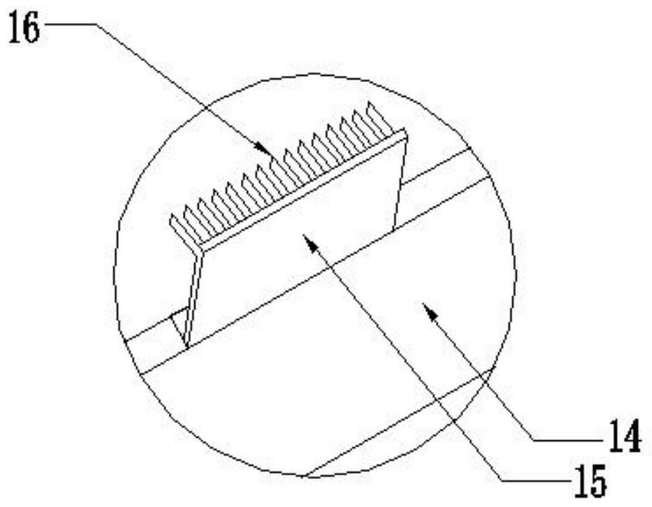 Efficient detection and analysis device for heavy metals in food