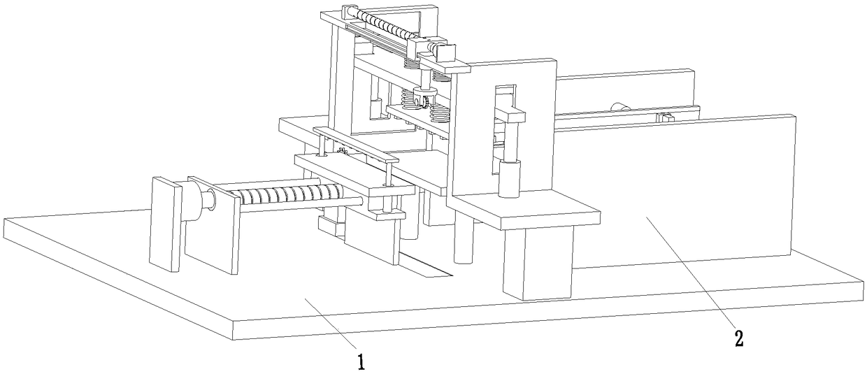 Aluminum base plate automatic cutting system